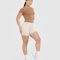 Mellowâ„¢ Soft Mid Short Sleeve T-Shirt | Nude 3