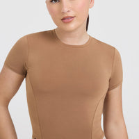 Mellowâ„¢ Soft Mid Short Sleeve T-Shirt | Nude 3
