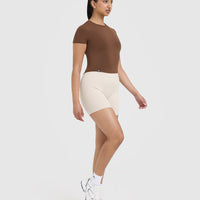 Mellowâ„¢ Soft Mid Short Sleeve T-Shirt | Nude 4
