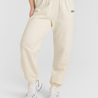 Lightweight Jogger with Printed Logo | Off White
