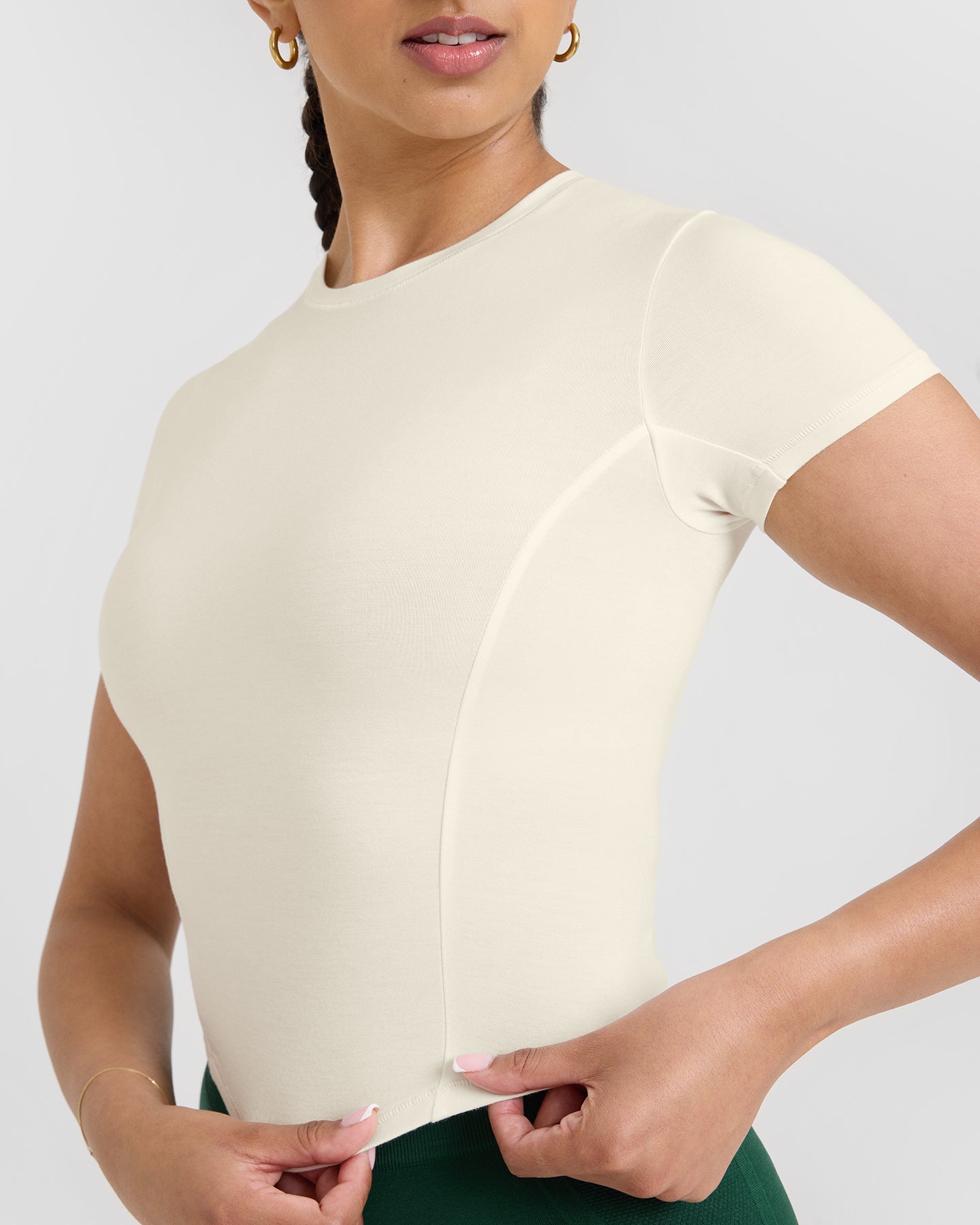 Mellowâ„¢ Soft Mid Short Sleeve T-Shirt | Off White