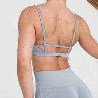 Timeless Strappy Bralette | Metal Grey