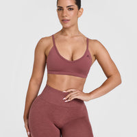 Timeless Strappy Bralette | Berry