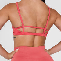 Timeless Strappy Bralette | Sweet Red