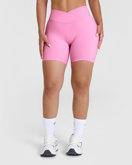 Oner Modal Unified Wrap Shorts 6" | Power Pink