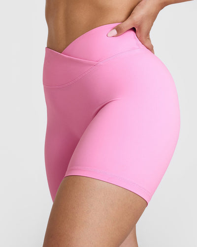 Unified Wrap Shorts 6" | Power Pink