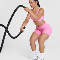 Unified Wrap Shorts 6" | Power Pink