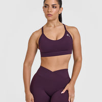 Everyday Sports Bra | Blackberry Purple