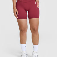 Unified Wrap Shorts 6" | Burnt Cherry