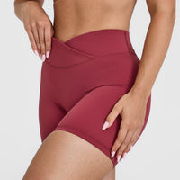 Unified Wrap Shorts 6" | Burnt Cherry