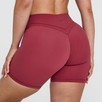 Unified Wrap Shorts 6" | Burnt Cherry