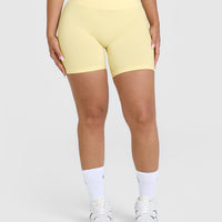 Effortless Seamless Shorts | Sherbert Yellow