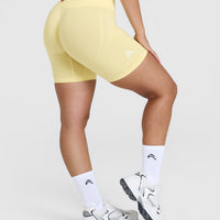 Effortless Seamless Shorts | Sherbert Yellow