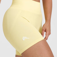 Effortless Seamless Shorts | Sherbert Yellow
