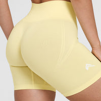 Effortless Seamless Shorts | Sherbert Yellow