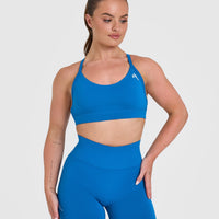 Everyday Sports Bra | Retro Blue