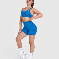 Everyday Sports Bra | Retro Blue