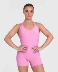 Unified Scoop Back All In One 6" | Power Pink