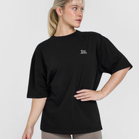 OA Graphic Washed T-Shirt | Black