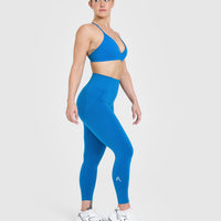 Effortless Seamless Leggings | Retro Blue