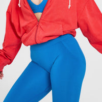 Effortless Seamless Leggings | Retro Blue