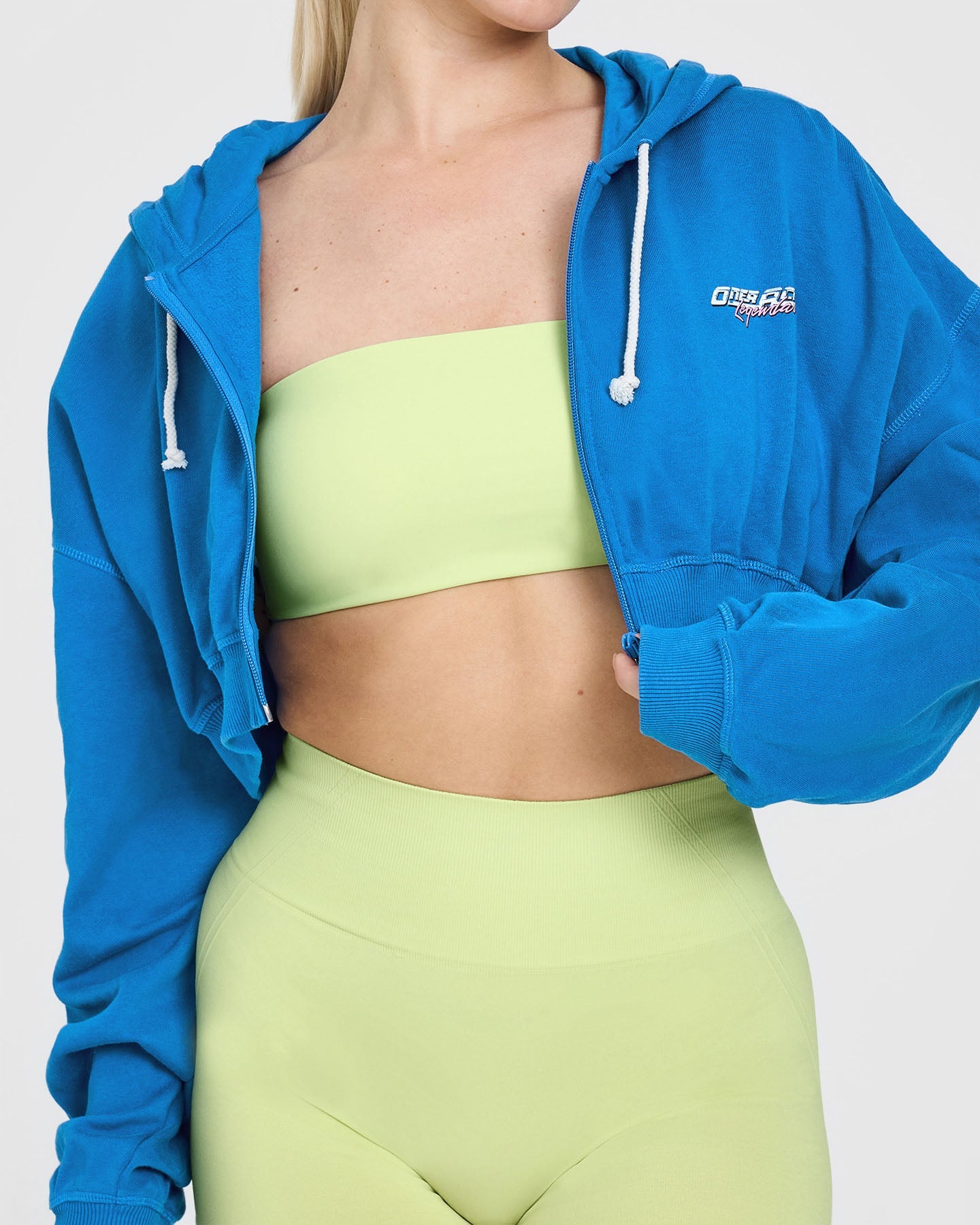Unified Micro Bandeau Bralette | Pump Green