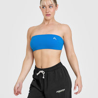 Unified Micro Bandeau Bralette | Retro Blue