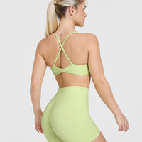 Unified Micro Bralette | Pump Green