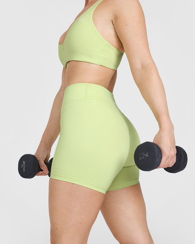 Unified Wrap Shorts 6" | Pump Green