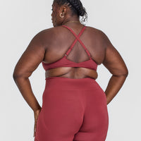 Unified Micro Bralette | Burnt Cherry
