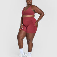 Unified Micro Bralette | Burnt Cherry