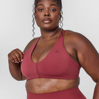 Unified Micro Bralette | Burnt Cherry