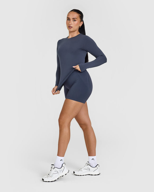 Mellowâ„¢ Soft Long Sleeve Top | True Blue