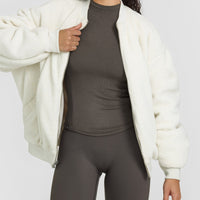 Reversible Bomber Jacket | Sand