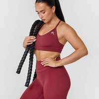 Unified High Waisted Leggings | Burnt Cherry