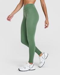 Unified High Waisted Leggings | Forest Green