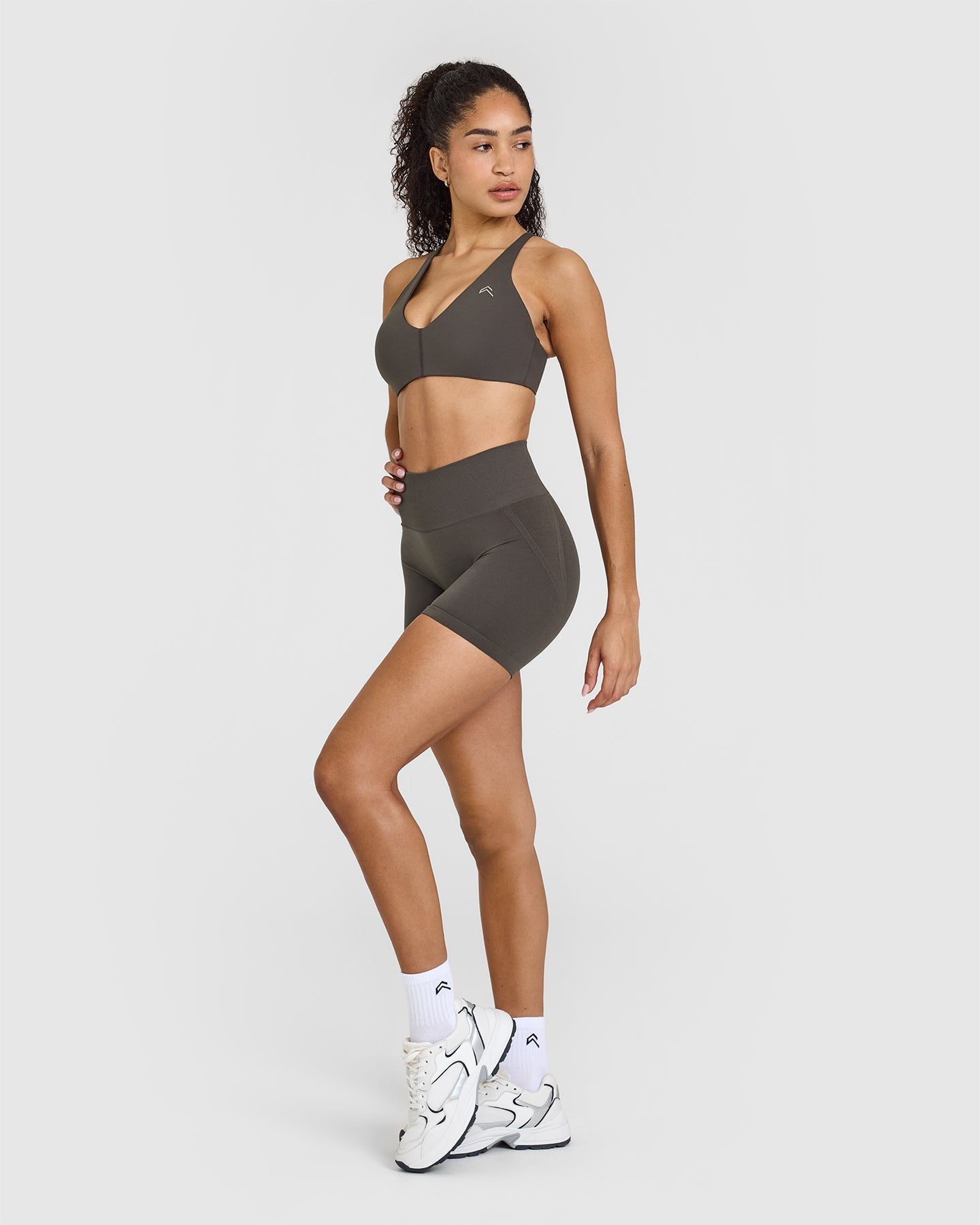 Unified Micro Bralette | Deep Taupe