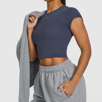 Foundations Jogger | Charcoal Marl