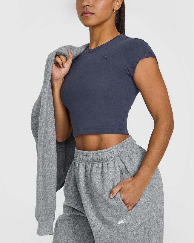 Foundations Jogger | Charcoal Marl
