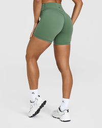 Unified Wrap Shorts 6" | Forest Green