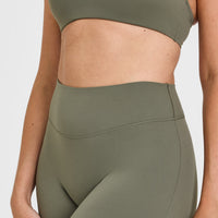 SoftMotion™ Flared Bottoms with White Logo | Alpine Green