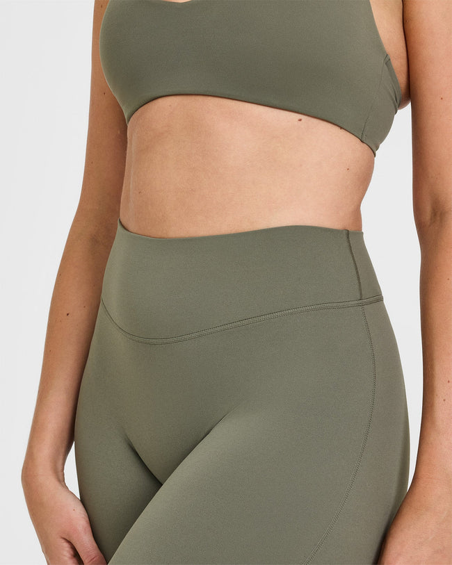 SoftMotion™ Flared Bottoms with White Logo | Alpine Green