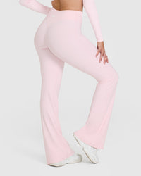 softmotion-flared-bottoms-with-white-logo-ballet-pink