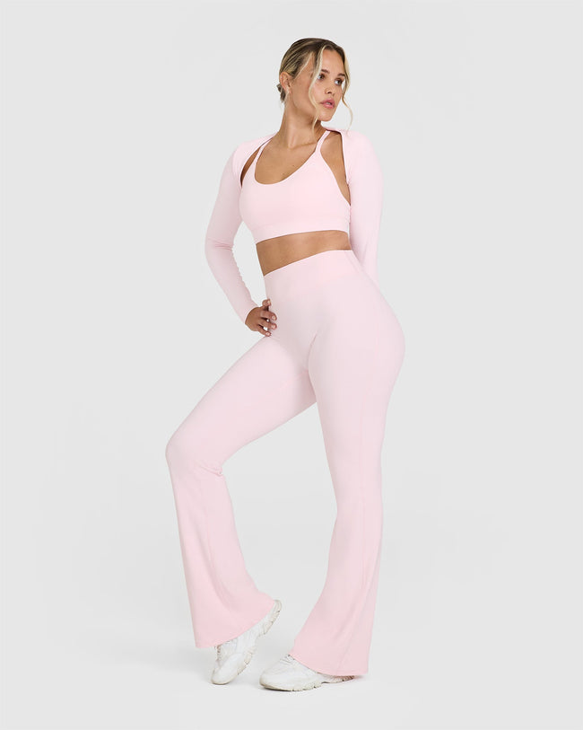 softmotion-flared-bottoms-with-white-logo-ballet-pink