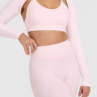 softmotion-flared-bottoms-with-white-logo-ballet-pink