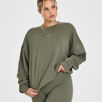 Mid Weight Sweatshirt | Alpine Green