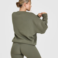 Mid Weight Sweatshirt | Alpine Green