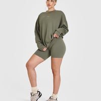 Mid Weight Sweatshirt | Alpine Green