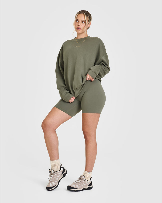 Mid Weight Sweatshirt | Alpine Green