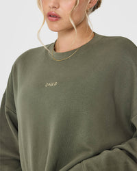 Mid Weight Sweatshirt | Alpine Green